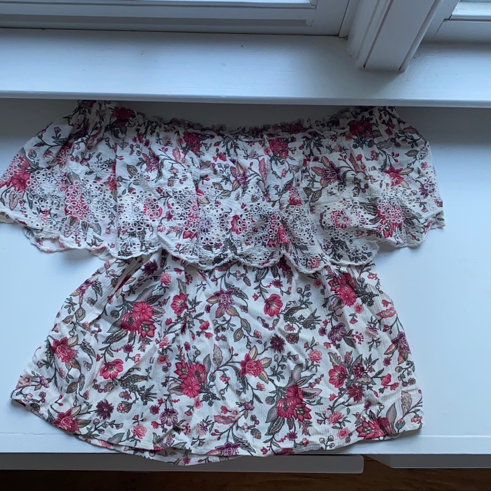 off the shoulder top from american eagle